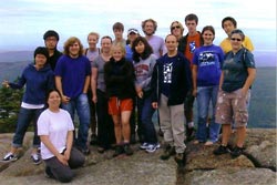 EESC members hiking Lyon Mt. in the Adirondacks