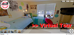 Photo of SUNY Plattsburgh Virtual Room Tour