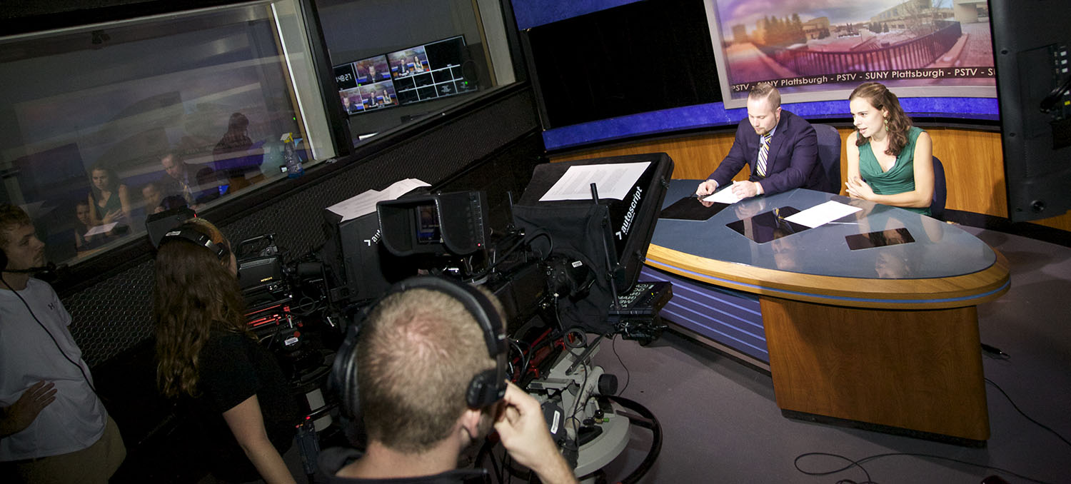 Get real-life experience shooting and reporting in the many internships available through our program.